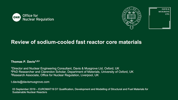 Review of sodium-cooled fast reactor core materials